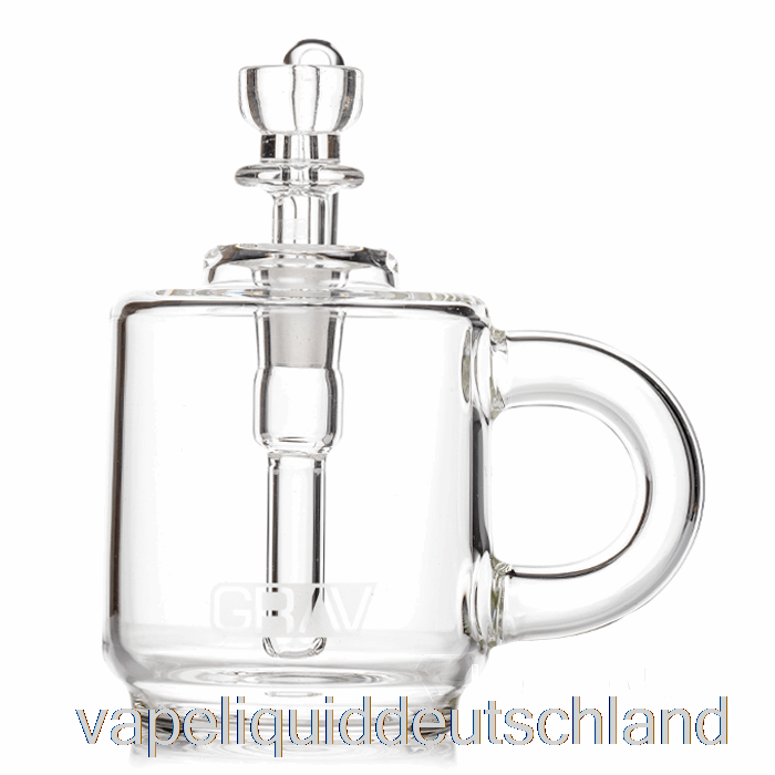 Grav-Kaffeetasse, Taschen-Bubbler, Klare Vape-Flüssigkeit